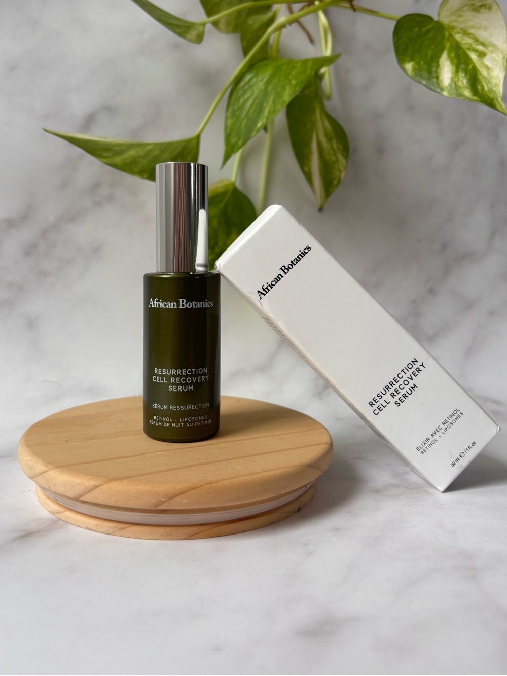 African Botanics Resurrection Cell Recovery Serum Nighttime Skincare NWT